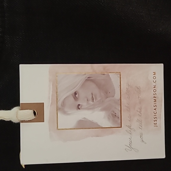 Jessica Simpson Kiss Me Vintage Black Jeans Size 26 - Picture 4 of 13